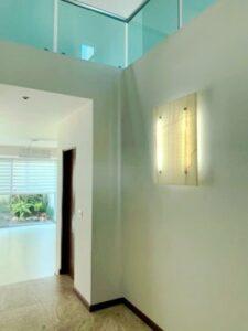 Casa en venta, Puerta Azul, Zona Country; Villahermosa, Tabasco. Vista interior, detalle iluminación