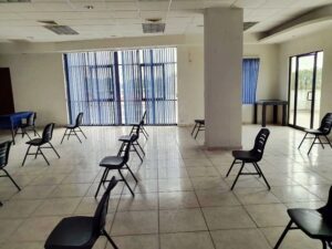 Edificio de oficinas en renta, Fraccionamiento Carrizales; Villahermosa, Tabasco. Vista interior, auditorio