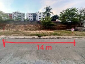 Terreno en venta, calle Río Samaria; Fovissste II Etapa; Villahermosa, Tabasco