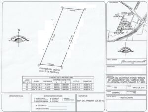 Lote B 226 m2 habitacional en venta, Privada Del Viento, Atasta de Sierra, Tabasco 2000; Villahermosa