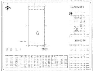 Terreno en venta, fraccionamiento Haciendas, Lote 6 Villahermosa, Tabasco