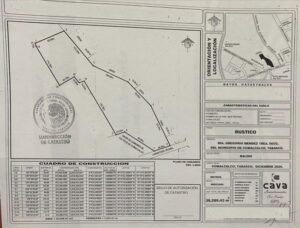 Terreno en venta, Ria. Gregorio Méndez, 1ra. Sección; Comalcalco, Tabasco